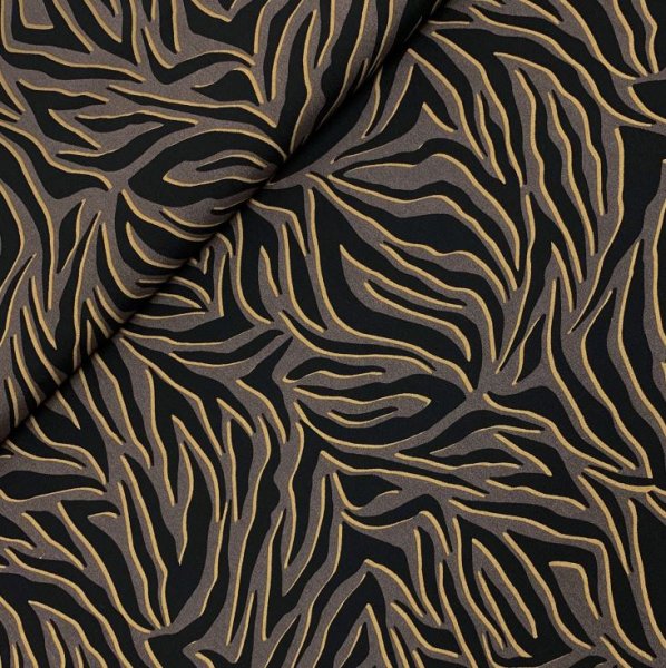 RESTSTÜCK 1,20m !!! - Viskose - Zebra - braun