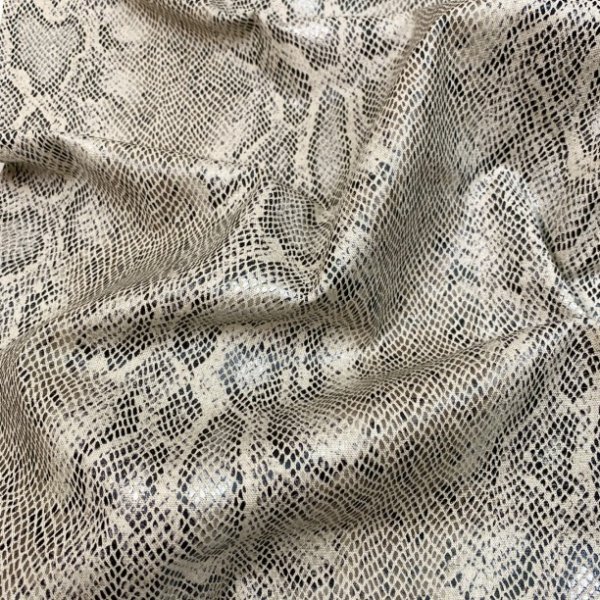 Viskose Leinen - Snaky Camila - beige