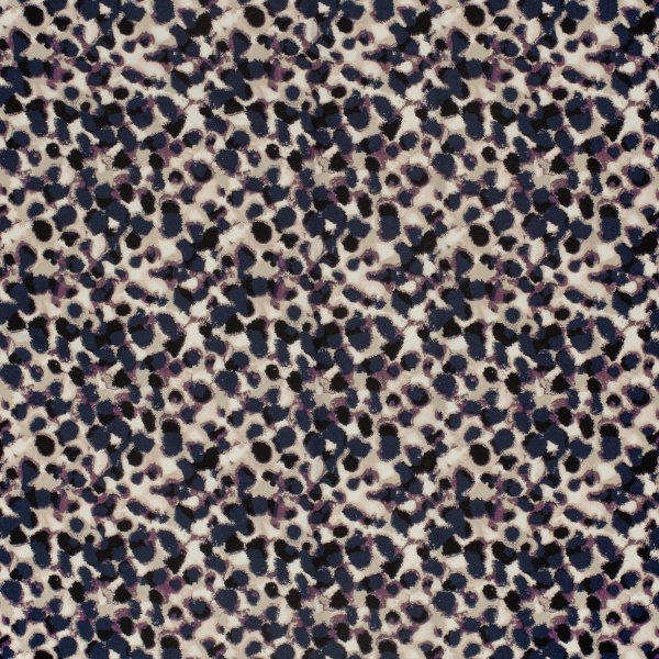 Viskosejersey - Cosmic Spots - blue/mauve/black