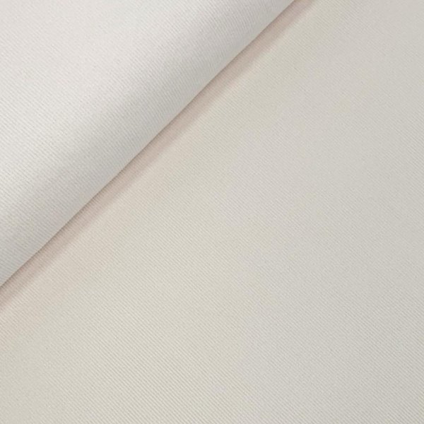 Feinripp Viskosejersey - uni - creme