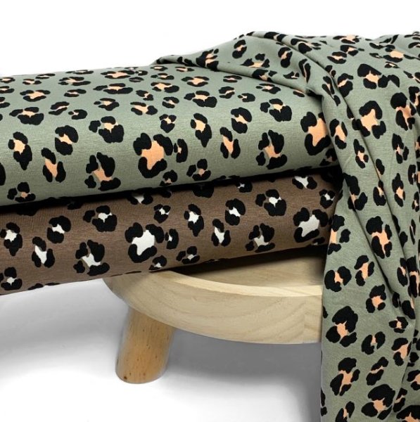 RESTSTÜCK 80cm !!! - Viskosejersey - Leo Marlen - braun