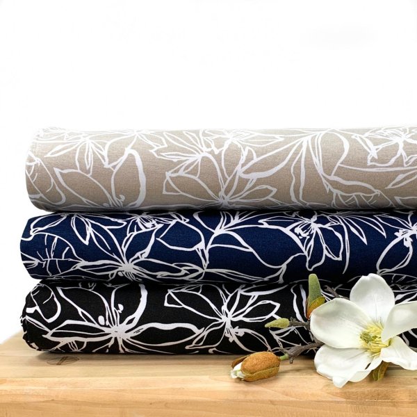 RESTSTÜCK 1,0m !!! - Viskosejersey - Lilly - marine