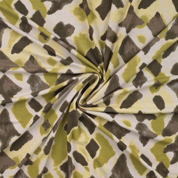 Viskosejersey - Wanda - khaki