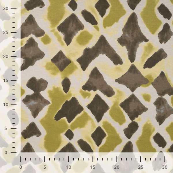 Viskosejersey - Wanda - khaki