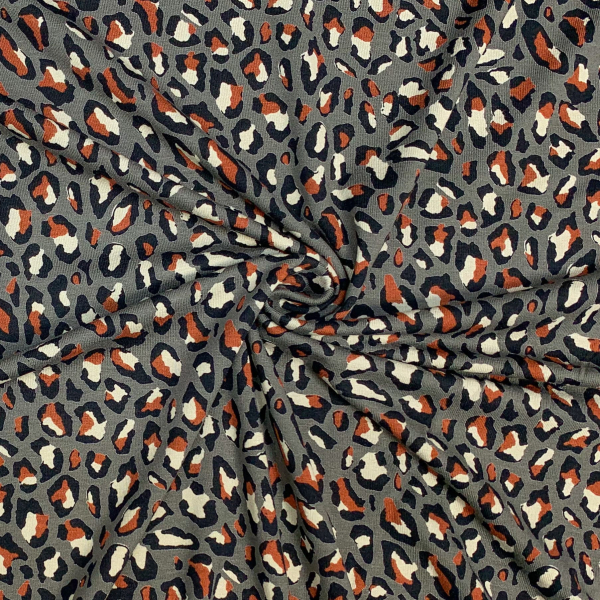 RESTSTÜCK 1,70m !!! - Viskosejersey - Wild - grey
