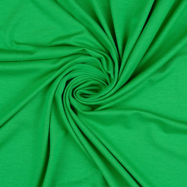 Viskosejersey - uni - grün