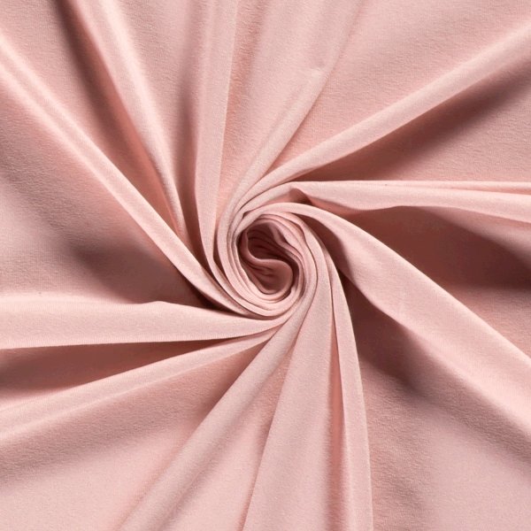 Viskosejersey - uni - rosa