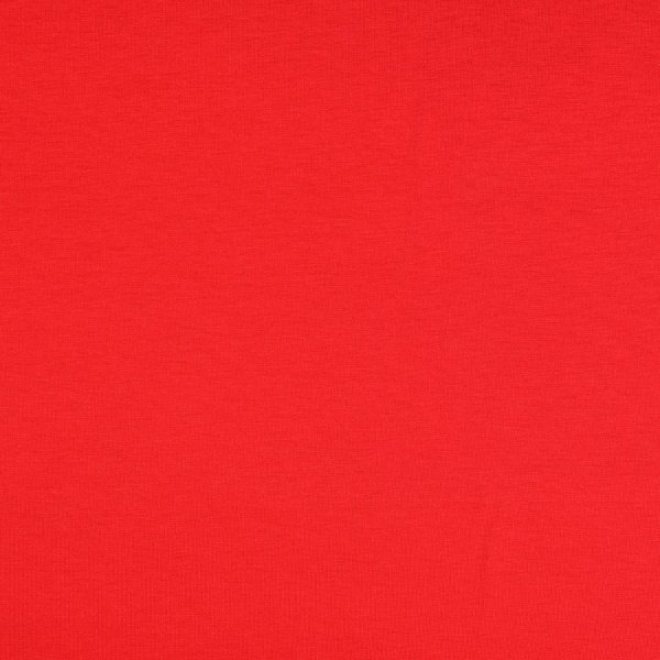 Viskosejersey - uni - rot