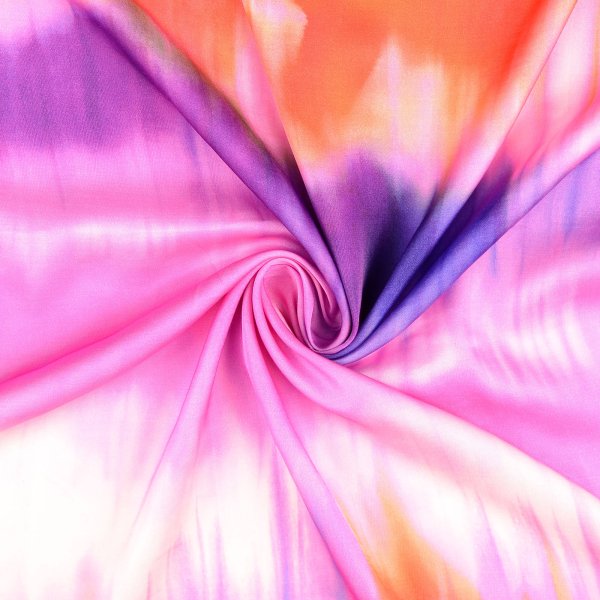 Viskosesatin - matt - Jolin - pink/lila