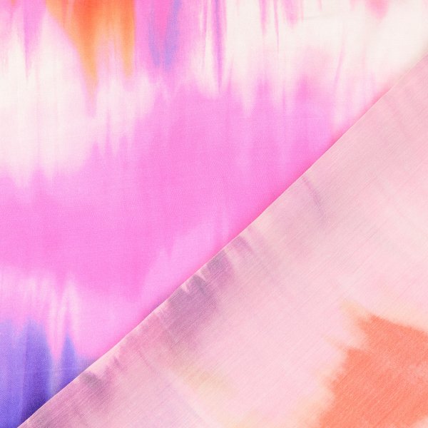 Viskosesatin - matt - Jolin - pink/lila