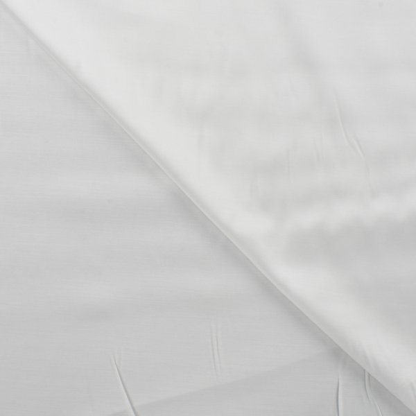 Futterstoff - Viskosesatin - uni - white