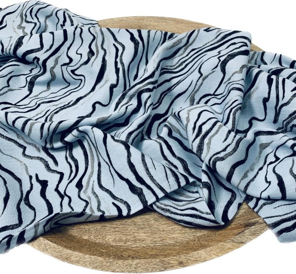 RESTSTÜCK 1,30m !!! - Viskose Stretch - Jasira - hellblau