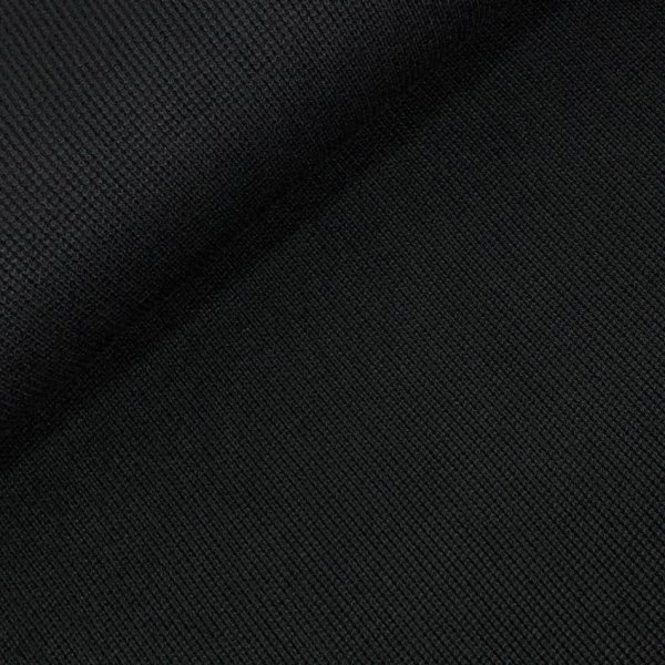 RESTSTÜCK 1,30m !!! - Viskosestrick - Kelly - black