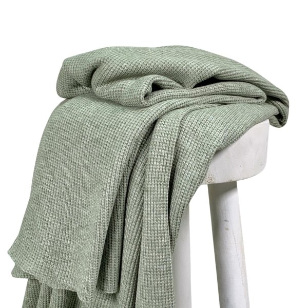 RESTSTÜCK 0,60m !!! - Viskosestrick - Kelly - khaki melange