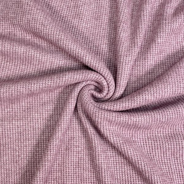 RESTSTÜCK 60cm !!! - Viskosestrick - Kelly - mauve melange