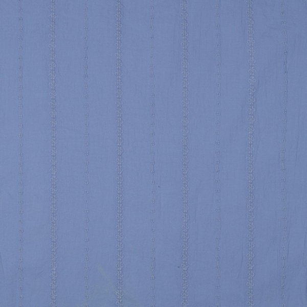 Baumwolle embroidery - Vivia Stripes - lavender