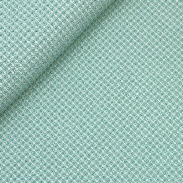 Waffelpique - Honeycomb - aqua