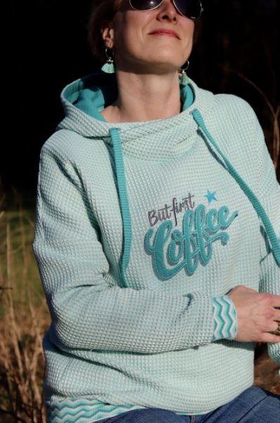 Waffelpique - Honeycomb - aqua