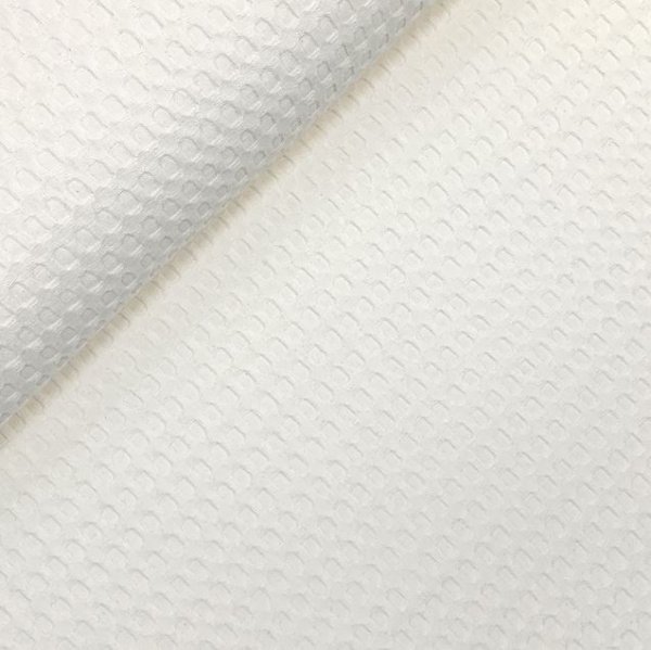 Waffelpique Baumwolle - XL - ecru