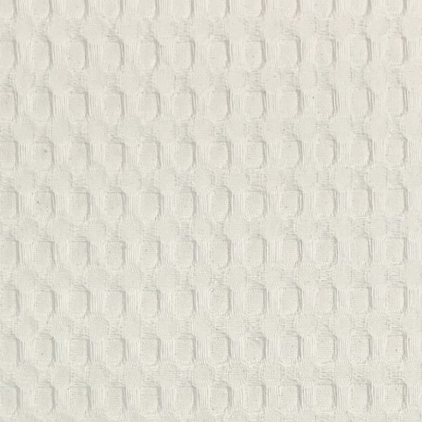 Waffelpique Baumwolle - XL - ecru