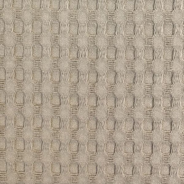 Waffelpique Baumwolle - XL - taupe