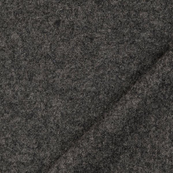 RESTSTÜCK 0,80m !!! - Walkloden - meliert - grau