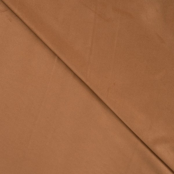 Wildlederimitat - cognac