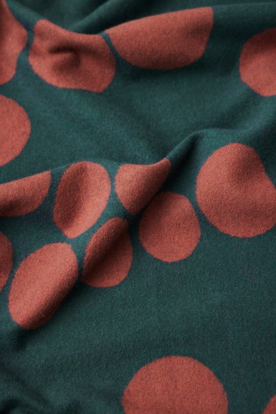 Bio Jacquard - About a Dot - bottle green - Mind the Maker