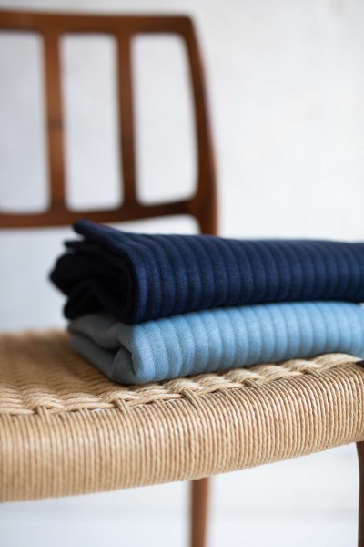 Cotton Quilt - Alley - faded blue - Mind the Maker