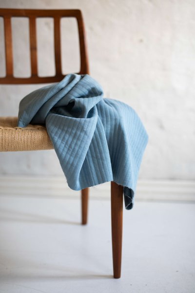 Cotton Quilt - Alley - faded blue - Mind the Maker