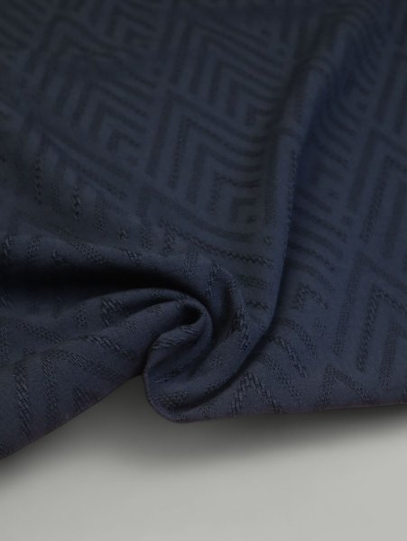 Viskose Jacquard - Alta - dark navy - meetMilk