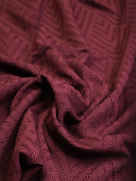 Viskose Jacquard - Alta - pinot - meetMilk