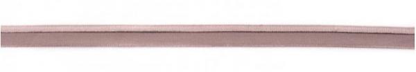Paspelband elastisch - dunkel taupe - 9 mm