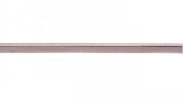 Paspelband elastisch - grau - 9 mm