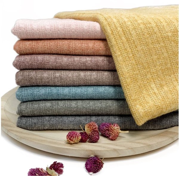 RESTSTÜCK 0,90m !!! - Viskosestrick - Cloé - saffron