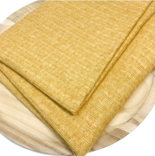 RESTSTÜCK 0,90m !!! - Viskosestrick - Cloé - saffron