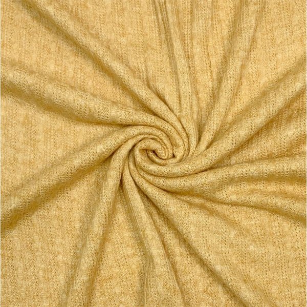 RESTSTÜCK 0,90m !!! - Viskosestrick - Cloé - saffron