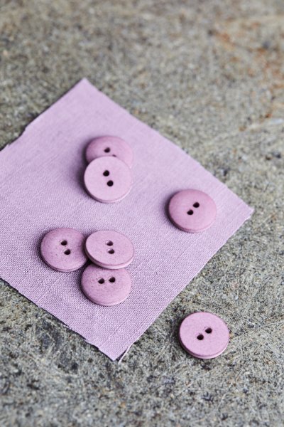 Knopf Cotton - Curb - 18mm - lilac - Mind the Maker