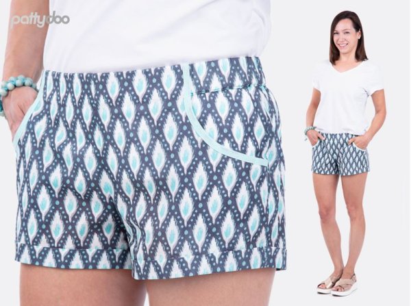 Papierschnittmuster - Summer Damenshorts - Damen - Pattydoo