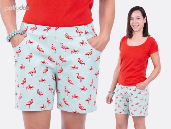 Papierschnittmuster - Summer Damenshorts - Damen - Pattydoo