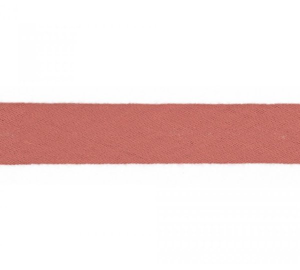 Schrägband - Musselin - 20mm - dark salmon