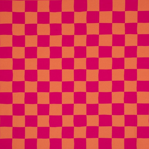 Leichter Canvas - Blocks - orange/pink