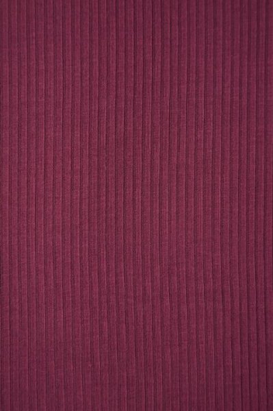 RESTSTÜCK 1,10m !!! - Derby Ribbed Jersey mit TENCEL™ - cherry - MeetMilk