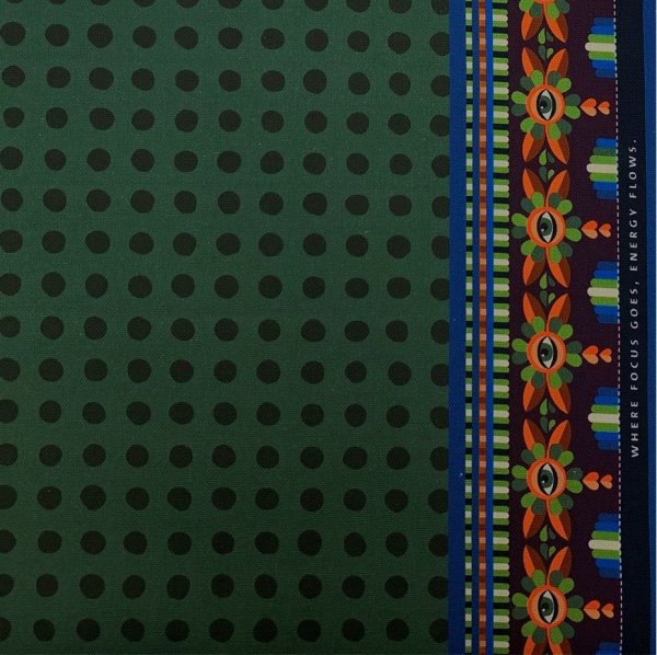B-WARE!!! - Bio Canvas - Dot by Dot - Col. 05 - Darling Things - Hamburger Liebe - Albstoffe