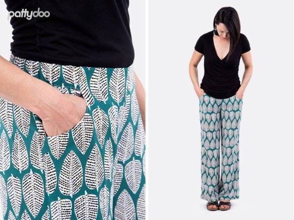 Papierschnittmuster - Florence - Sommerhose - Damen - Pattydoo