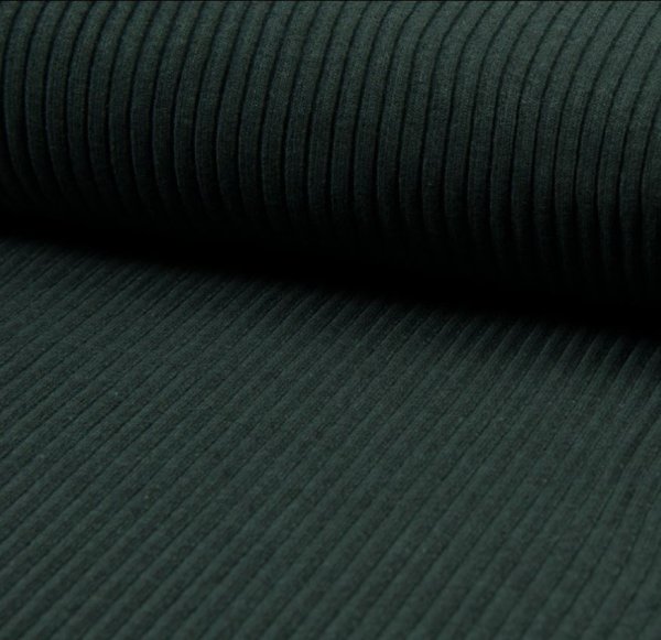 Bündchen Schlauch - Heavy Rib - Green melange