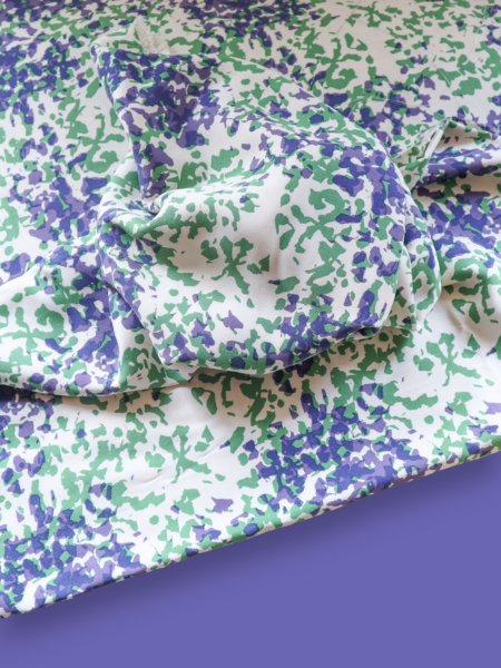 Viskose Twill mit LENZING™ ECOVERO™ Fasern - Iris - ivory - Mind the Maker