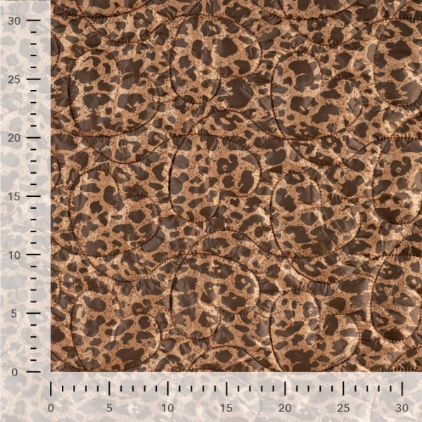 Jackenstepper - Melba - Animal Print - dark brown