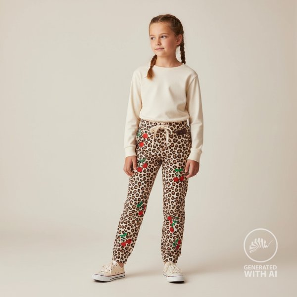 Jersey - Cherry Leo - brown/sand