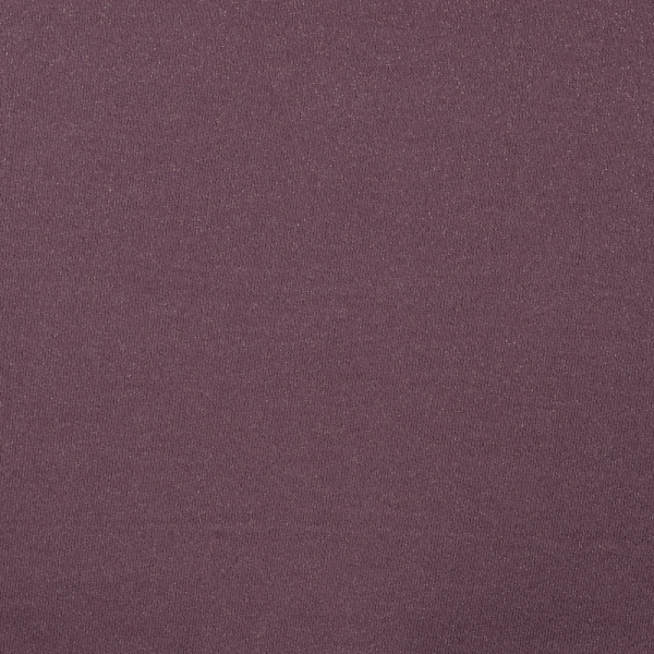 French Terry - brushed - mauve - Glitzer silber